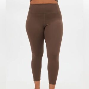 Girlfriend Collective Compressive High-Rise Legging Cafe Brown Size XL 28 inch